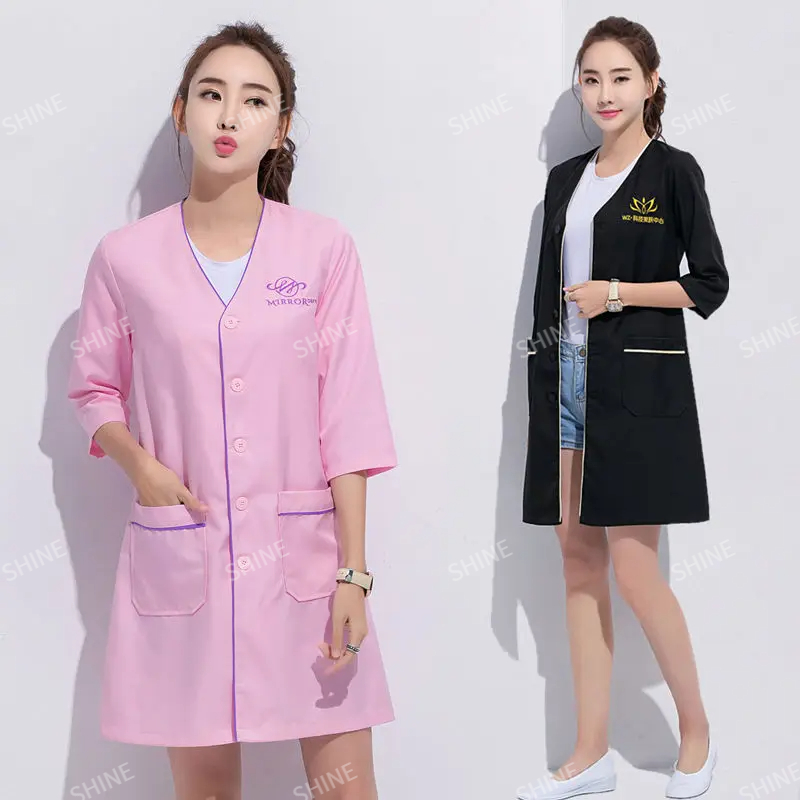Custom Logo beauty uniform bea - đánh giá và giá Medical Lab Logo