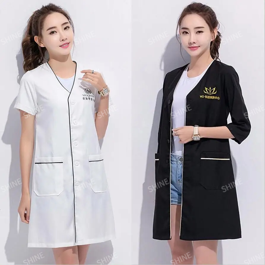 Custom Logo beauty uniform bea - đánh giá và giá Medical Lab Logo