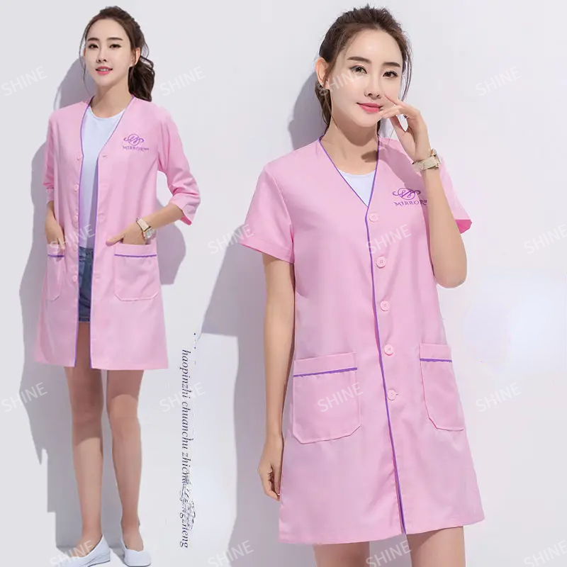Custom Logo beauty uniform bea - đánh giá và giá Medical Lab Logo