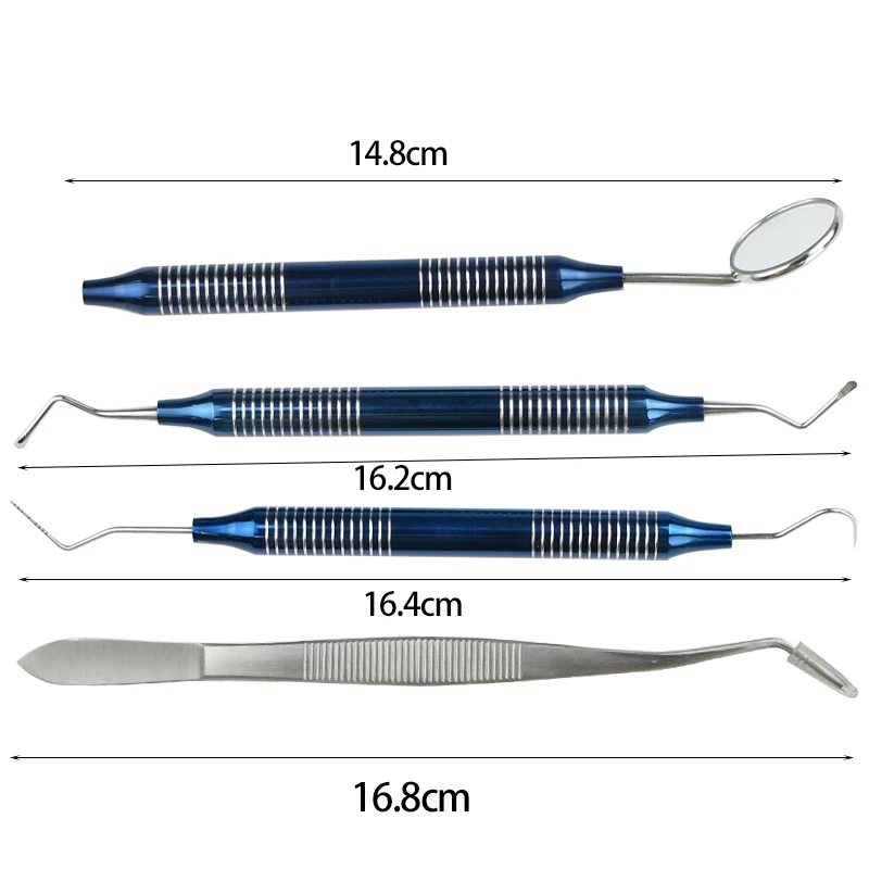 5Set Dental Oral Cleaning Kit  - đánh giá và giá Dental Mirror Probe