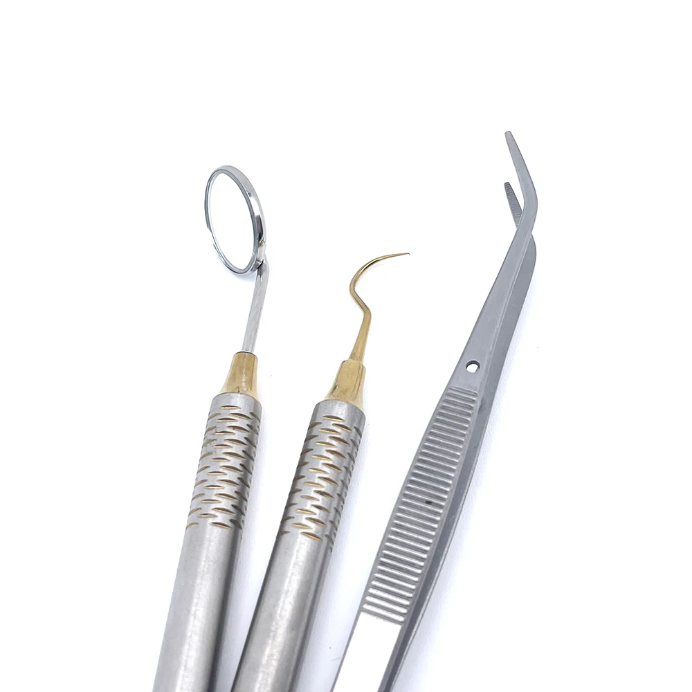 5set Dentist Tools Set Stainle - đánh giá và giá Dental Mirror Probe