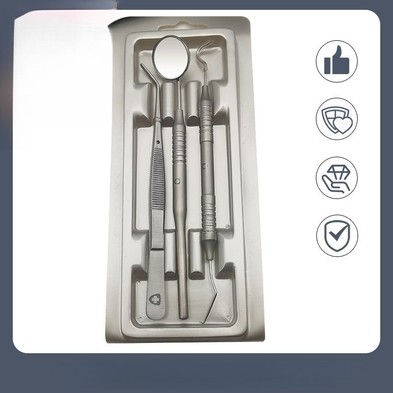 1 Set Dental Tools  Titanium H - đánh giá và giá Dental Mirror Probe