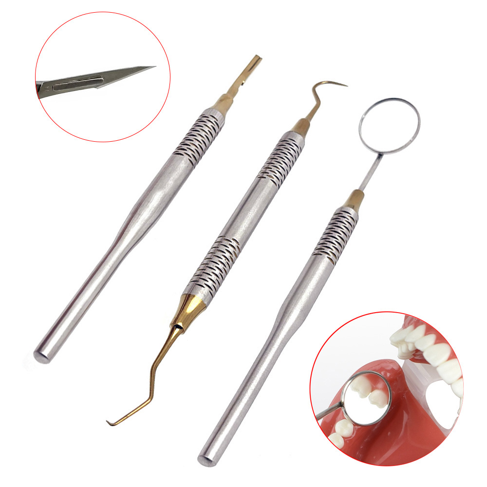 1Pcs Dentist Teeth Cleaning To - đánh giá và giá Dental Mirror Probe
