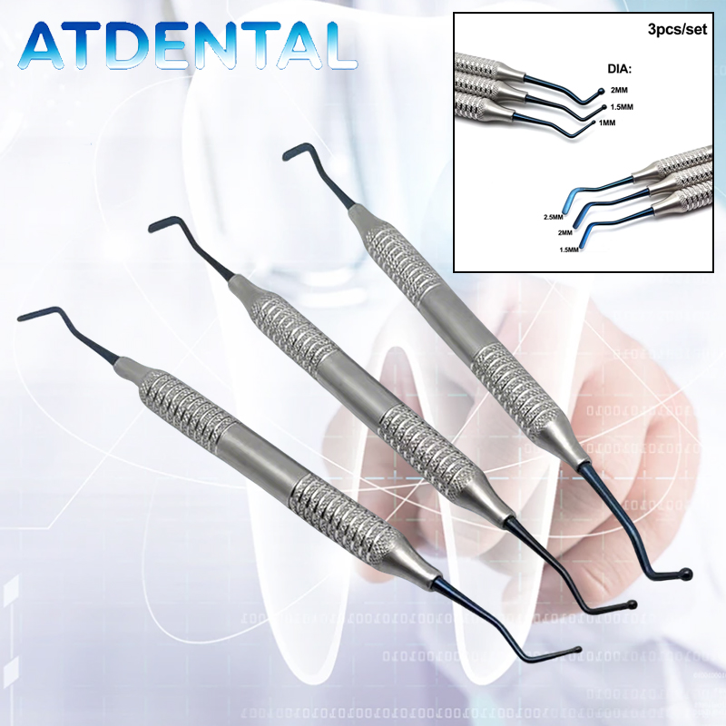 3Piece Dental Composite Resin  - đánh giá và giá Dental Mirror Probe